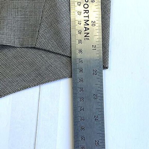 Escada Skirt Women’s EU 32 US 0 Black Wool Houndstooth Pencil Preppy Ladies - Picture 9 of 13